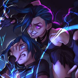 Jinx 4k Arcane season 2 wallpaper