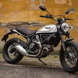 Scrambler motorcycle wallpaper