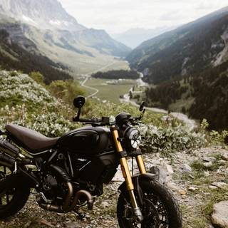 Scrambler motorcycle wallpaper