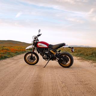 Scrambler motorcycle wallpaper