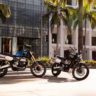 Scrambler motorcycle wallpaper