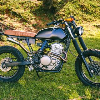 Scrambler motorcycle wallpaper