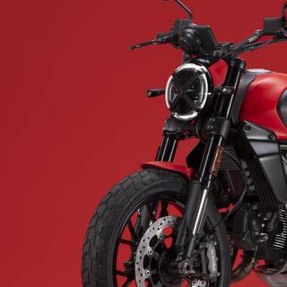 Scrambler motorcycle wallpaper