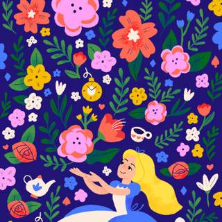 Summer Disney iPhone wallpaper