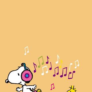 Snoopy summer iPhone wallpaper