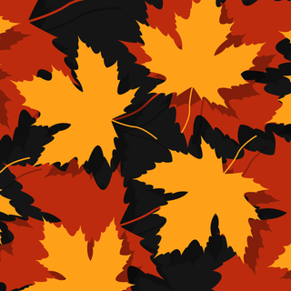 Autumn leaves simple wallpaper