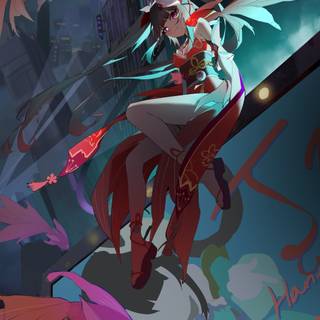 Honkai Star Rail Sparkle wallpaper