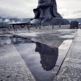Adiyogi 4k iPhone wallpaper