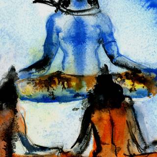 Adiyogi 4k iPhone wallpaper