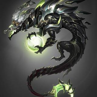 Iron Dragon wallpaper