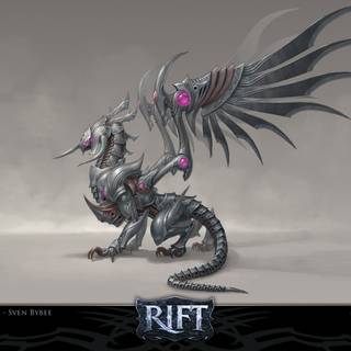 Iron Dragon wallpaper