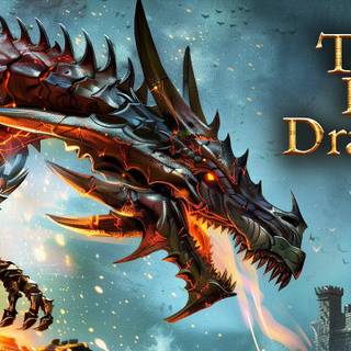 Iron Dragon wallpaper