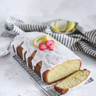 Lemon cake wallpaper
