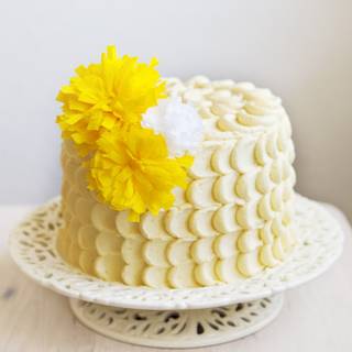 Lemon cake wallpaper
