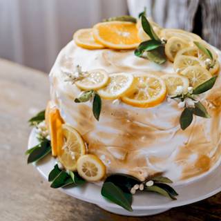 Lemon cake wallpaper