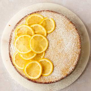 Lemon cake wallpaper