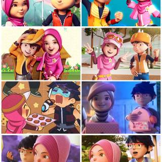Yaya BoBoiBoy wallpaper