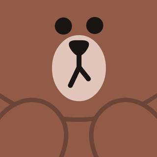 Cute anime bear wallpaper