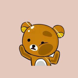 Cute anime bear wallpaper