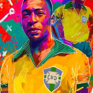 Pele Brazil wallpaper