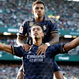 Jude Bellingham celebration wallpaper