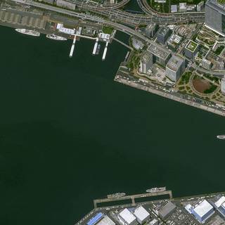 Satellite map wallpaper