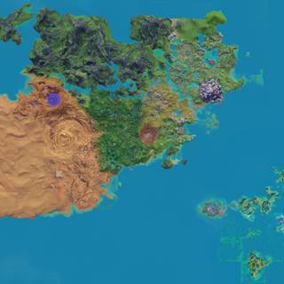 Satellite map wallpaper