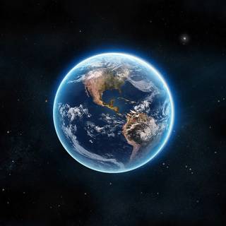 Satellite map wallpaper