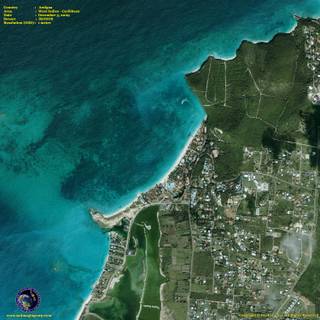 Satellite map wallpaper