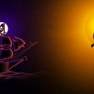 Hidden Shapes Old West wallpaper