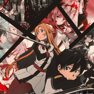 Sword Art Online aesthetic wallpaper