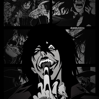 Alucard Hellsing phone wallpaper