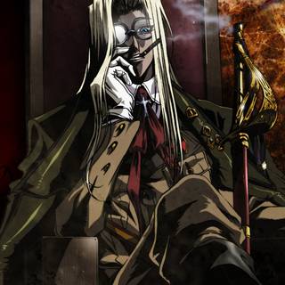 Alucard Hellsing phone wallpaper