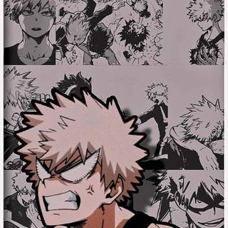 Phone Bakugo wallpaper