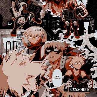 Phone Bakugo wallpaper