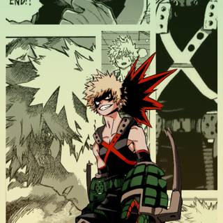 Phone Bakugo wallpaper
