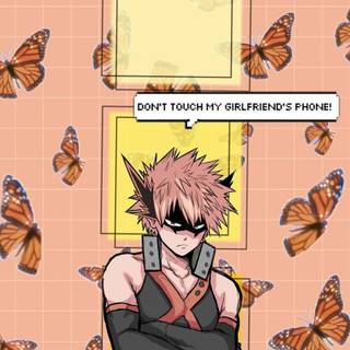 Phone Bakugo wallpaper
