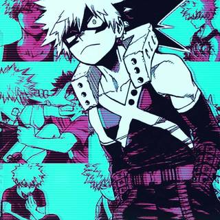 Phone Bakugo wallpaper