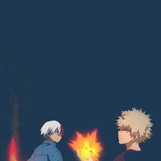 Phone Bakugo wallpaper