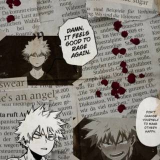 Phone Bakugo wallpaper