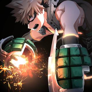 Phone Bakugo wallpaper