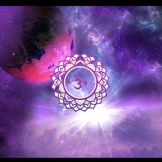 Crown chakra wallpaper