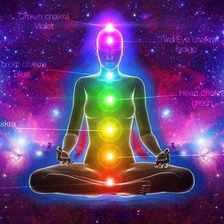 Crown chakra wallpaper