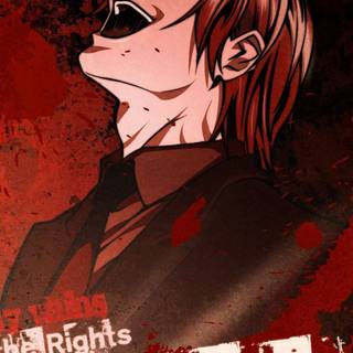 Kira laughing wallpaper