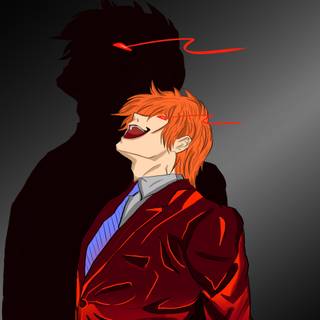 Kira laughing wallpaper