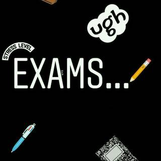 Doing exam wallpaper