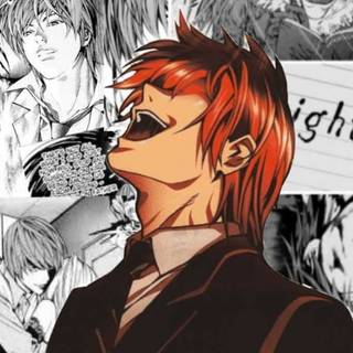 Kira laughing wallpaper