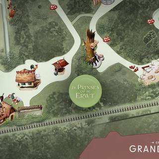 The Princess and The Pea Anton Pieck wallpaper