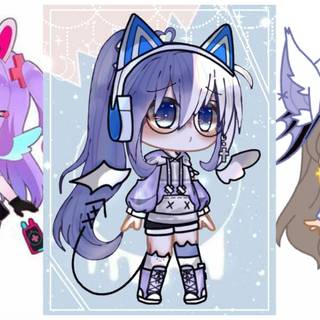 Gacha Club ocs wallpaper