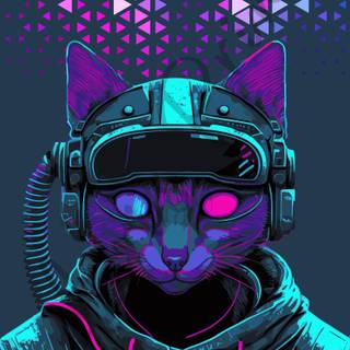 8k cat Android wallpaper